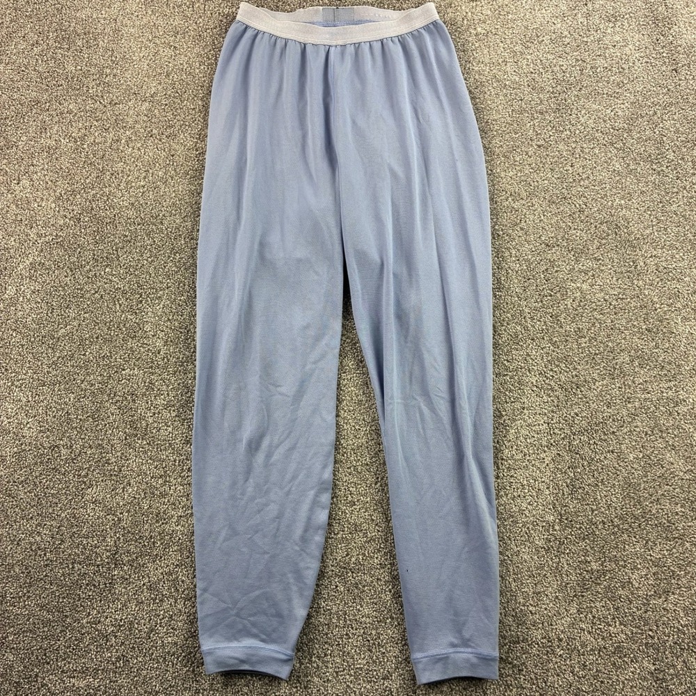 Patagonia Capilene Base Layer Pants Women's L Blue Midweight Thermal 44303